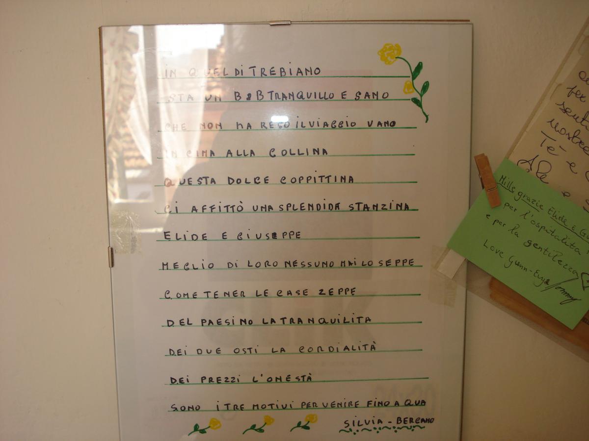 לינה וארוחת בוקר Trebiano Da Giuse מראה חיצוני תמונה